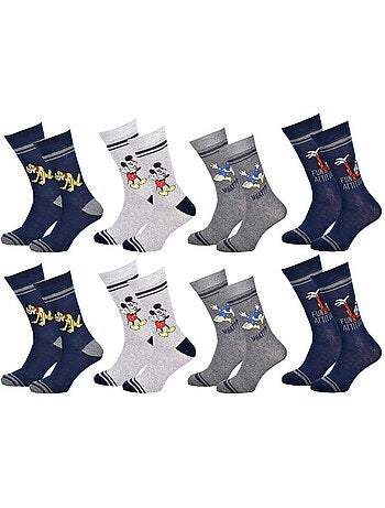 Chaussettes Mickey - Pack de 8