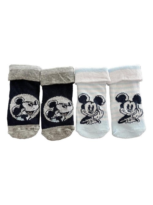 Chaussettes Mickey Les Chatounets - Kiabi