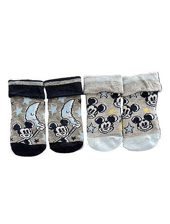 Chaussettes Mickey Etoile x2 Les Chatounets
