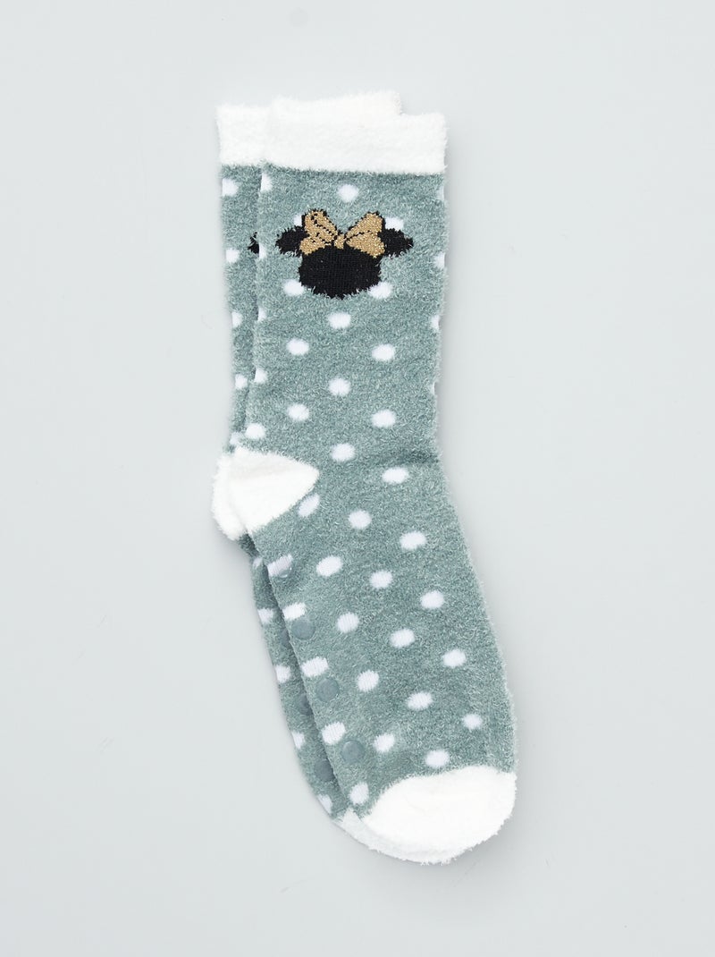 Chaussettes 'Minnie' de 'Disney gris - Kiabi
