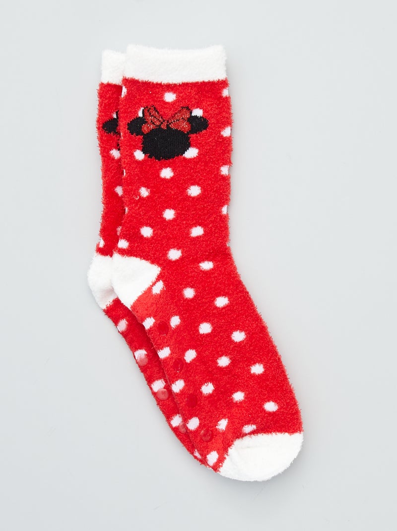 Chaussettes 'Minnie' de 'Disney rouge - Kiabi