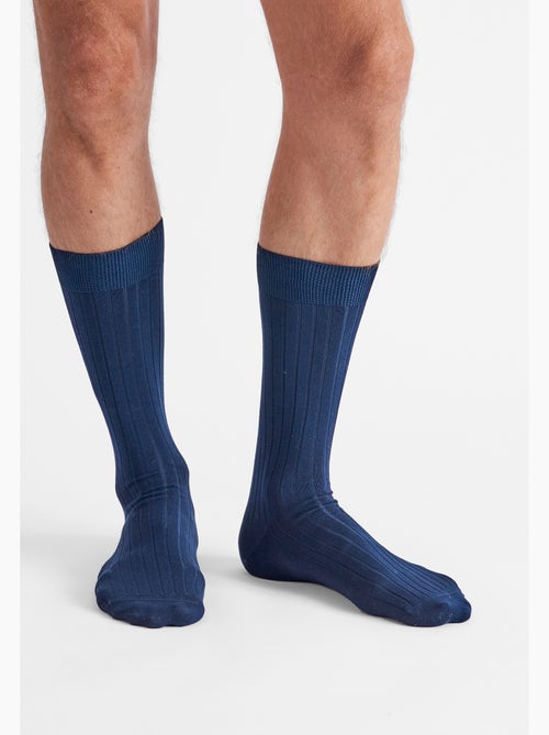Chaussettes mixtes à base de fil d'Écosse mélangé - Damart - Kiabi