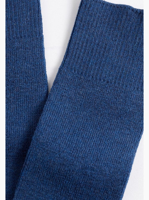 Chaussettes mixtes à base de fil d'Écosse mélangé - Damart - Kiabi