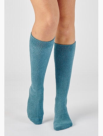 Chaussettes mixtes maille jersey bouclette Thermolactyl - Damart