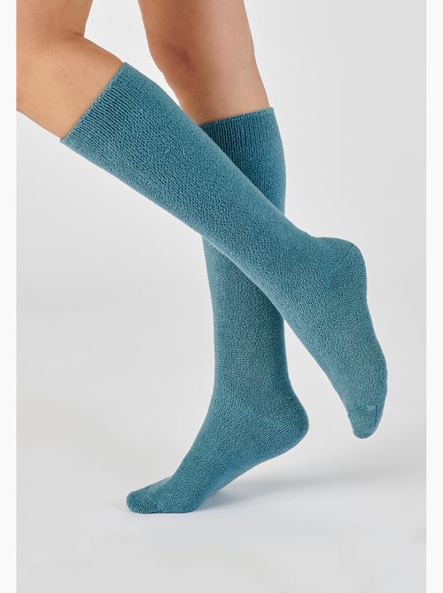 Chaussettes mixtes maille jersey bouclette Thermolactyl - Damart - Kiabi