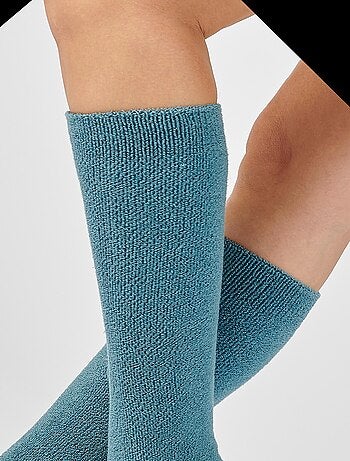 Chaussettes mixtes maille jersey bouclette Thermolactyl - Damart