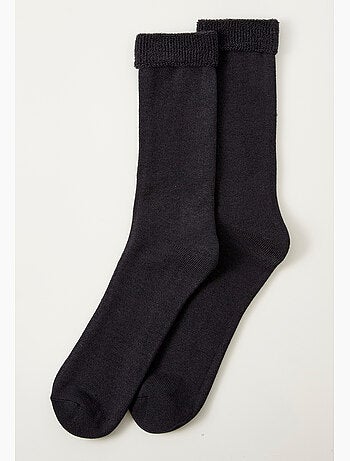 Chaussettes mixtes maille jersey bouclette Thermolactyl - Damart