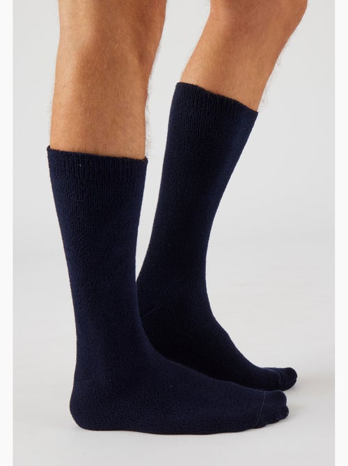 Chaussettes mixtes maille jersey bouclette Thermolactyl - Damart - Kiabi
