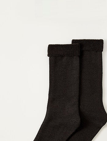 Chaussettes mixtes maille jersey bouclette Thermolactyl - Damart