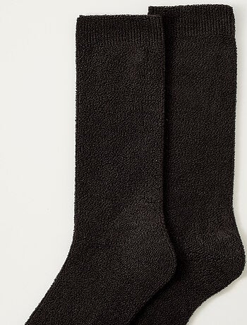 Chaussettes mixtes maille jersey bouclette Thermolactyl - Damart