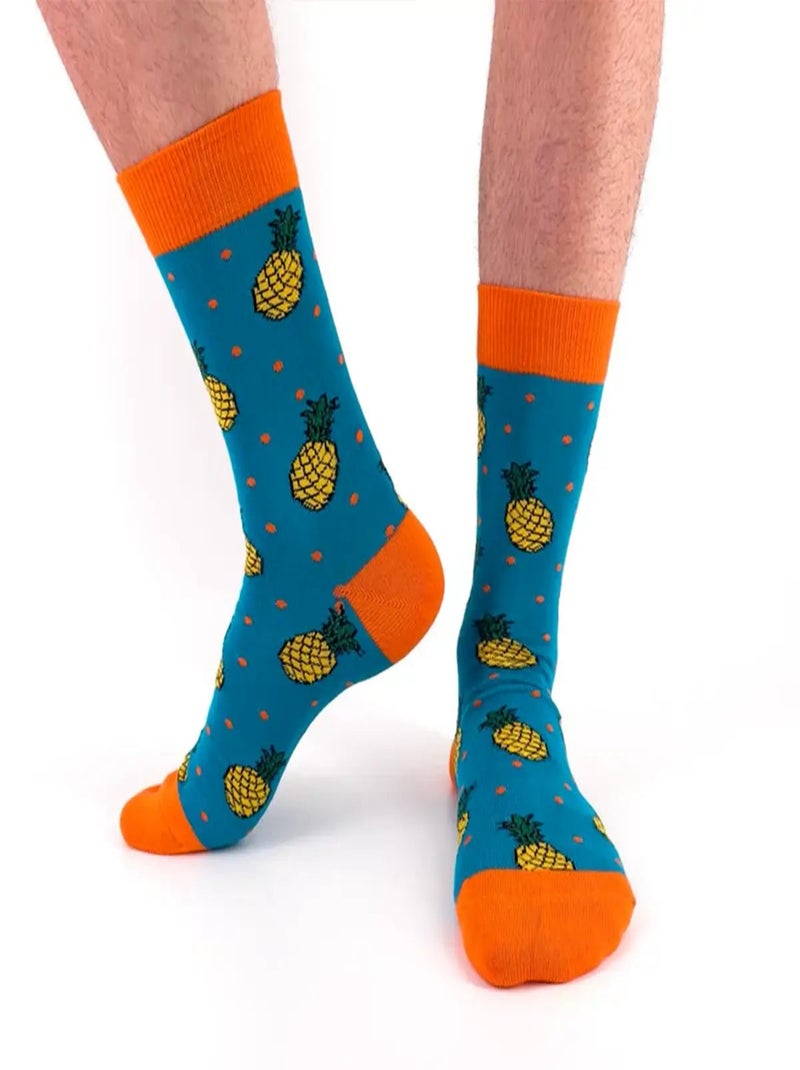 Chaussettes Motif| Titeschaussettes Bleu - Kiabi