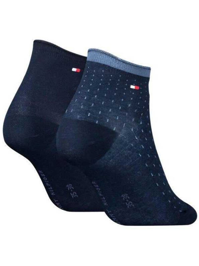 Chaussettes motif/style à pois - tommy hilfiger Bleu marine - Kiabi