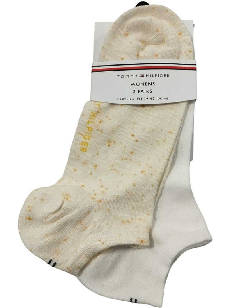 Chaussettes motif/style à pois - tommy hilfiger Jaune - Kiabi