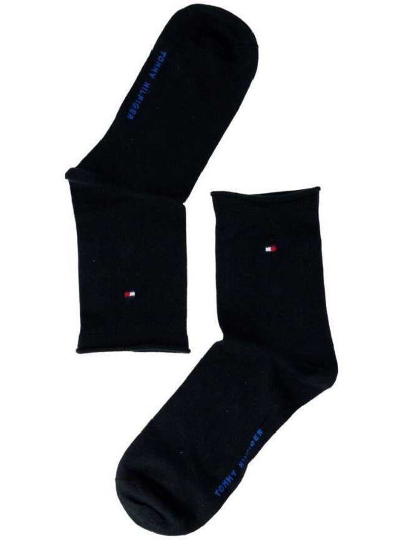 Chaussettes motif/style à pois - tommy hilfiger Noir Bleu - Kiabi