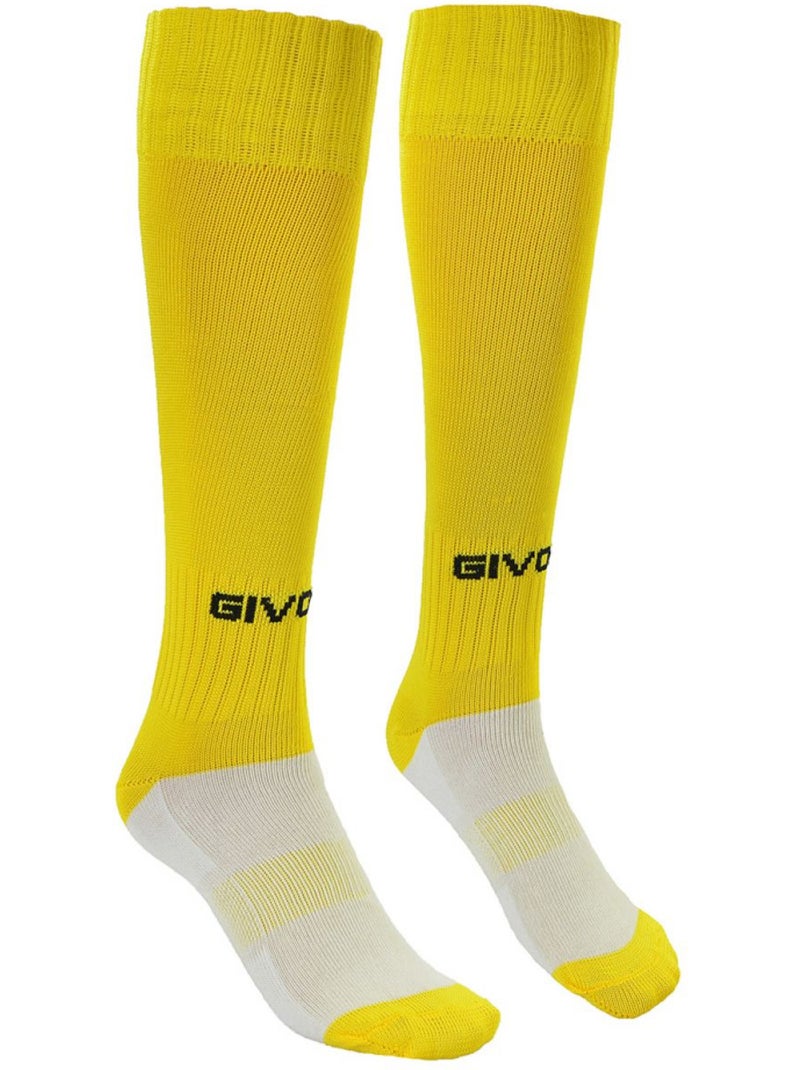 Chaussettes motif/style foot - givova Jaune - Kiabi