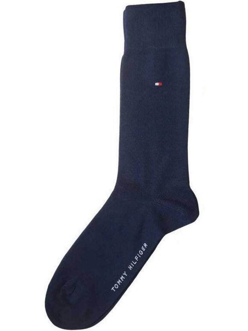 Chaussettes motif/style logo - tommy hilfiger Bleu Bleu marine - Kiabi
