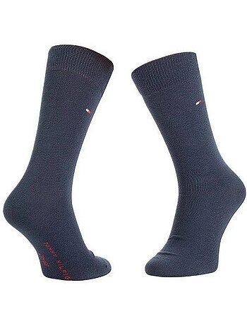 Chaussettes motif/style logo brodé - tommy hilfiger