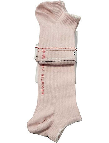 Chaussettes motif/style logo texte - tommy hilfiger