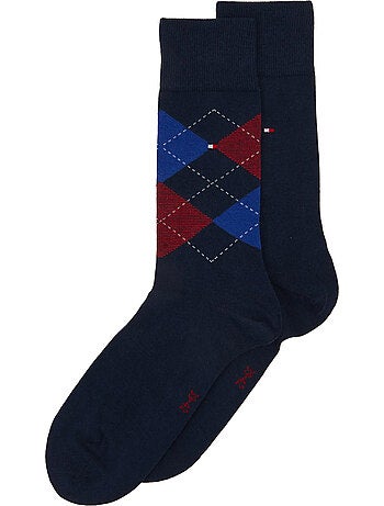 Chaussettes motif/style losange - tommy hilfiger