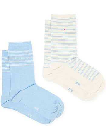 Chaussettes motif/style rayé - tommy hilfiger