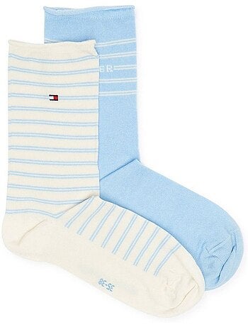 Chaussettes motif/style rayé - tommy hilfiger