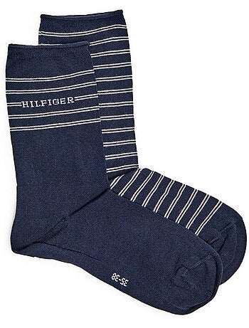 Chaussettes motif/style rayé - tommy hilfiger