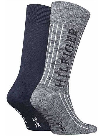 Chaussettes motif/style rayé - tommy hilfiger
