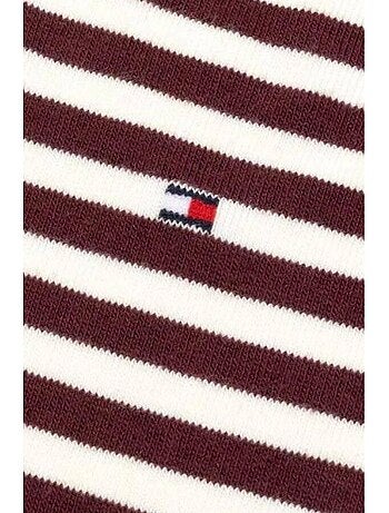 Chaussettes motif/style rayures contrastées - tommy hilfiger