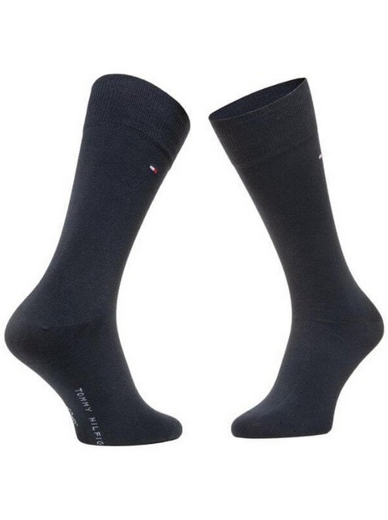 Chaussettes motif/style uni - tommy hilfiger Bleu marine - Kiabi