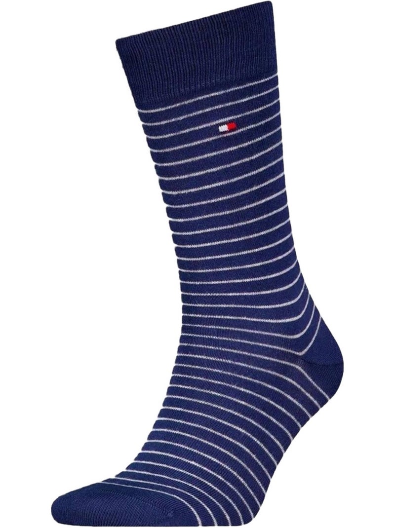 Chaussettes motif/style uni - tommy hilfiger Bleu marine/Gris froid - Kiabi