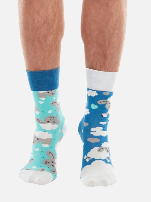 Chaussettes Moutons et Nuages - Kiabi