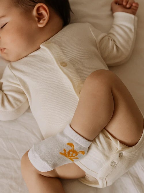 Chaussettes Naissance En Coton Bio - Kiabi