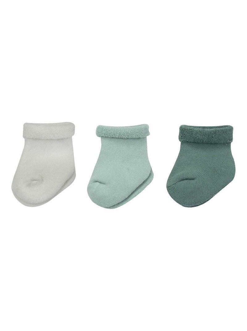 Chaussettes naissance Vert - Kiabi