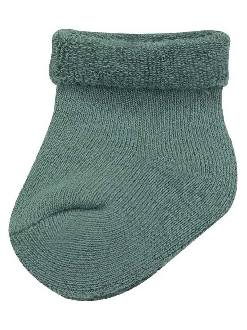 Chaussettes naissance Vert - Kiabi