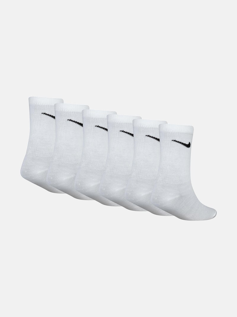Chaussettes Nike bicolore Blanc Noir - Kiabi