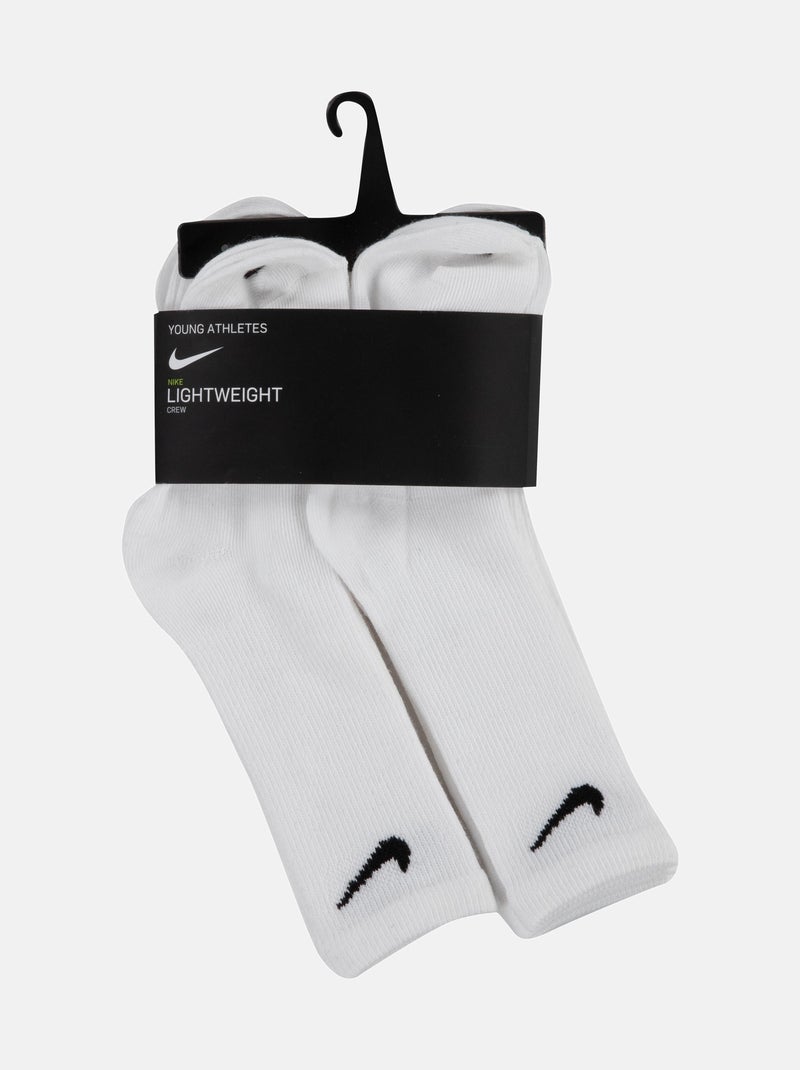 Chaussettes Nike bicolore Blanc Noir - Kiabi