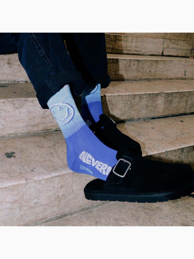 Chaussettes Nirvana, Nevermind Bleu - Kiabi