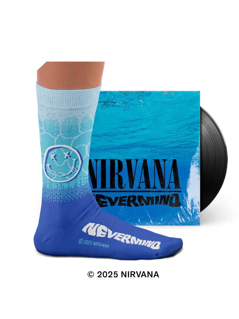 Chaussettes Nirvana, Nevermind Bleu - Kiabi