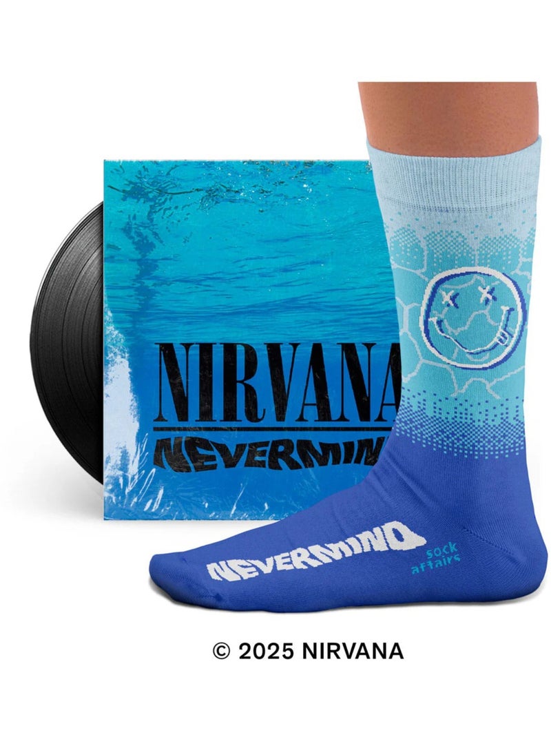 Chaussettes Nirvana, Nevermind Bleu - Kiabi