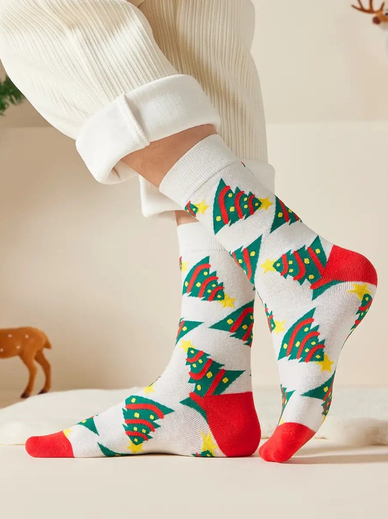 Chaussettes Noël  Longue | Titeschaussettes Blanc - Kiabi