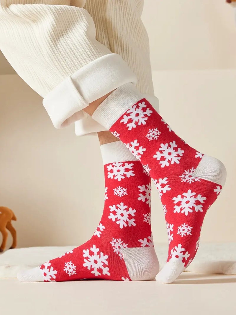 Chaussettes Noël  Longue | Titeschaussettes Rouge - Kiabi