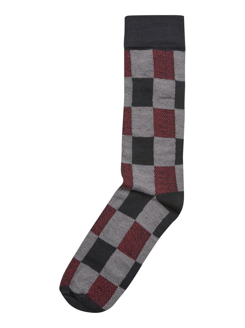 Chaussettes noël motif/style flocons de neige - urban classics Bordeaux - Kiabi