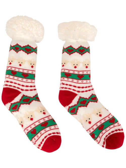 Chaussettes noel scandi 2ass - Kiabi