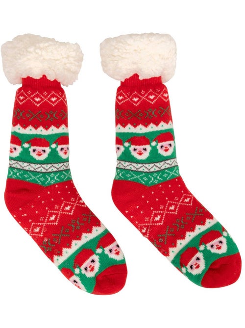 Chaussettes noel scandi 2ass - Kiabi