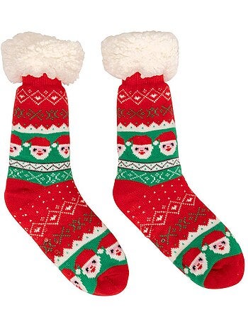 Chaussettes noel scandi 2ass