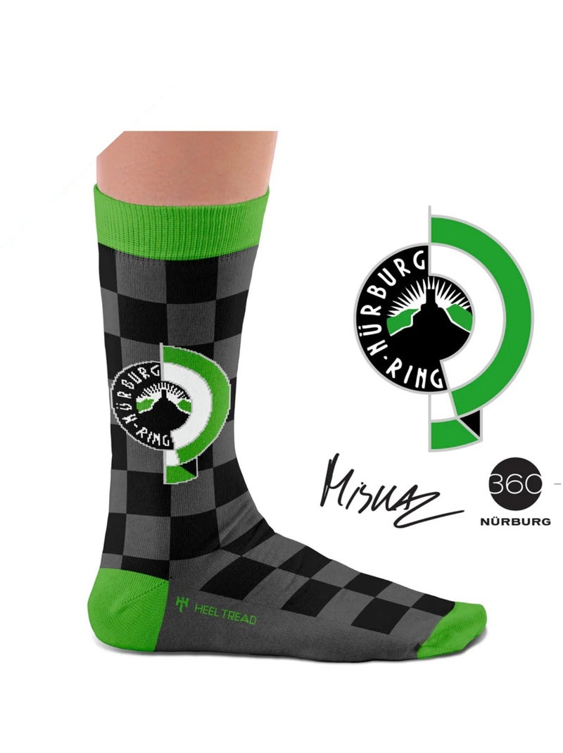 Chaussettes Nürburgring Ancien Logo Vert - Kiabi