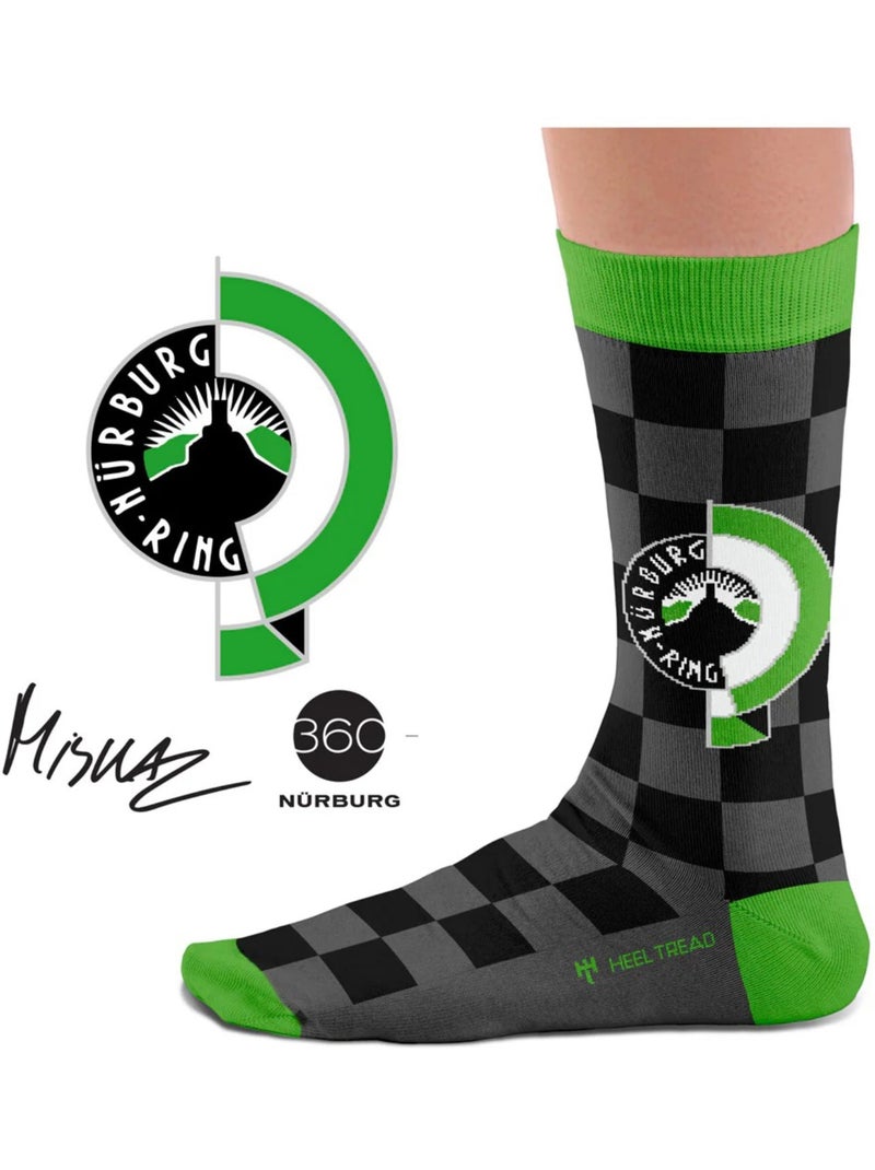 Chaussettes Nürburgring Ancien Logo Vert - Kiabi