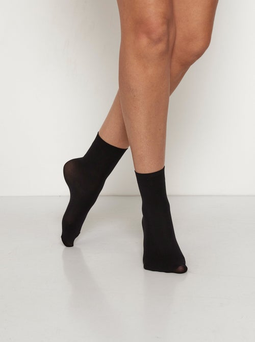 Chaussettes opaques, 50 deniers - Kiabi