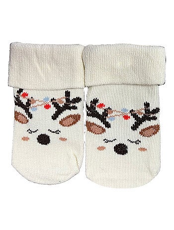 Chaussettes Ours & Renne x2 Les Chatounets