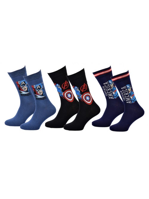 Chaussettes Pack Cadeaux Homme LICENCE - Pack de 3 - Kiabi